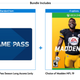 Madden 19 + NFL Game Pass | $145 | Walmart